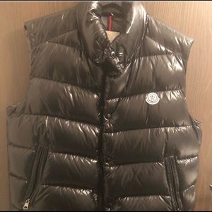 Moncler “Tib” down vest black shiny , size xxl 5